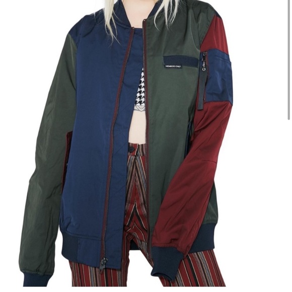 Members Only Other - *ISO members only color block bomber jacket ISO*